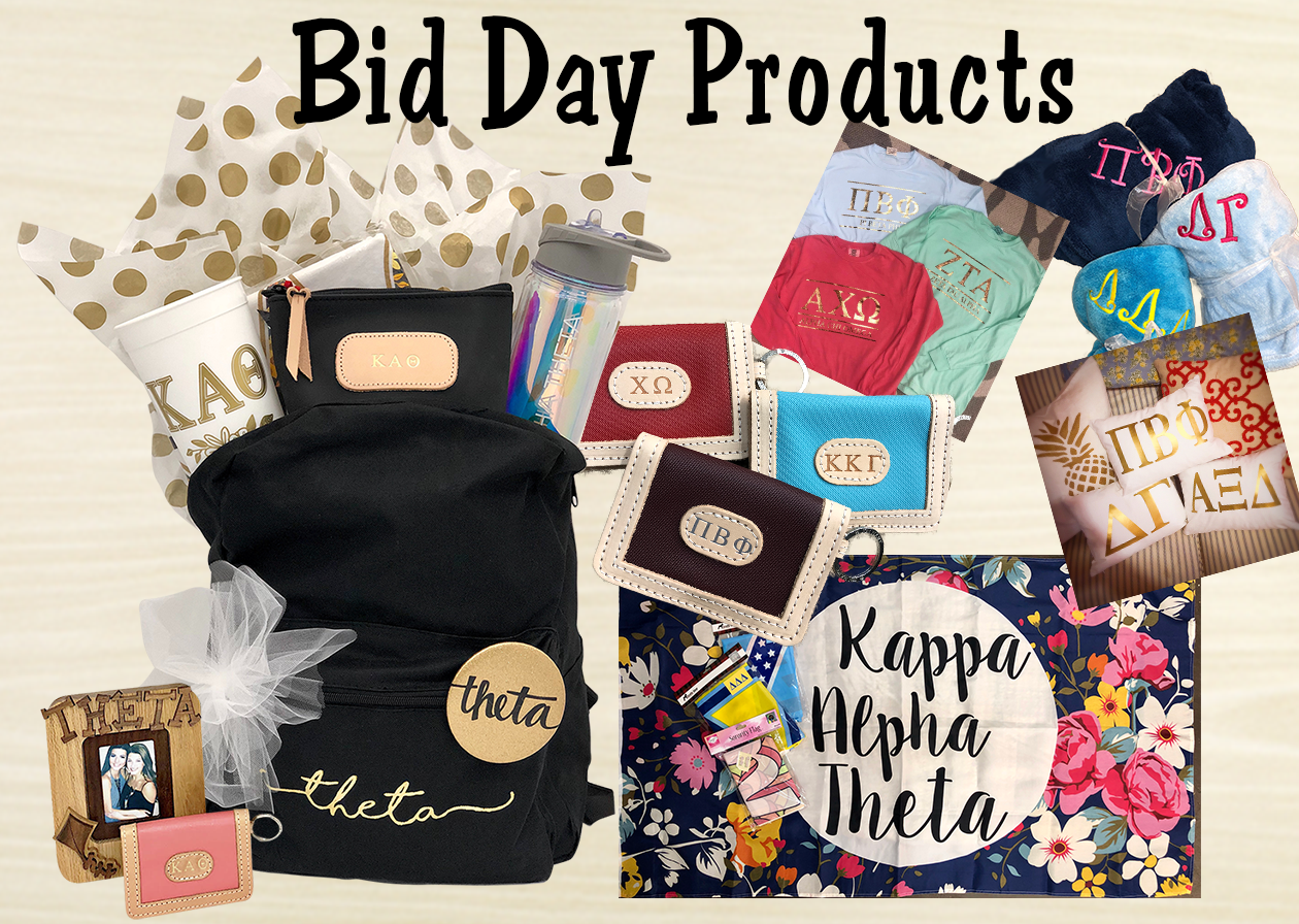 Bid Day Greek Gifts